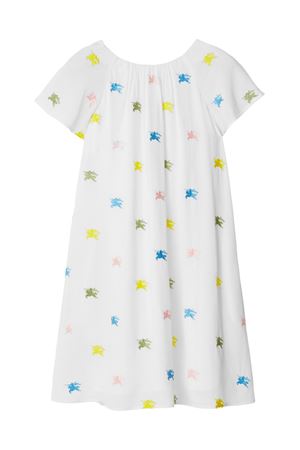 white cotton dress BURBERRY KIDS | 8078413A5127